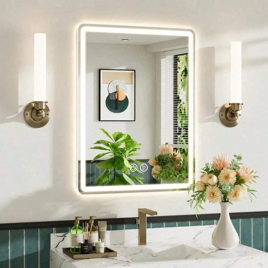 Bathroom Mirrors - Black - View 1
