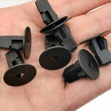 8mm Fender Screw Hole Fasteners 50/100PCS, Black Durable Car Fasteners, Fit Most Car Models, Repair Replacement Installation Clip Accessories - Automotive Screw Fasteners - View 6