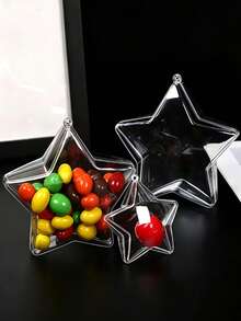 1pc Star-Shaped Storage Box, Gift Jewelry Box, Earring Storage Box, Jewelry Box, Large Capacity Storage Box, Removable Compartments, Key Lock, For Earrings, Rings, Necklaces, Beads Accessories, Storage And Display, Home Storage And Organization, Bathroom Accessories, Bedroom Accessories, Girlfriend's Gift - Multicolor - View 8