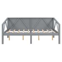 Full Size Daybed Gray - Gray + Solid Wood + Full1 - View 5