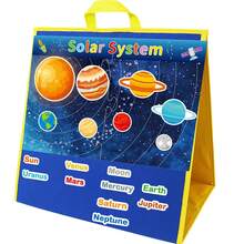 hoojojo 1 Set Colorful Solar System Felt Learning Prop,STEM Planet Matching Educational Activity, Teacher Teaching Aid For Classroom Learning And Homeschool - Multicolor - View 12