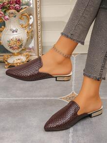 Burgundy - Embossed Woven