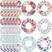 18/6/2PCS Weewooday Adhesive Patch With Flowers CGM Patches Waterproof CGM Covers Sweatproof Colored Sensor Continuous Glucose Monitor Protection Cover For Women - View 7