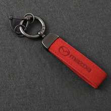 Suede Car Key Chain Pendant Key Ring, Suitable For 6 RX8 RX7 MX3 Axela Atenza MX5 CX9 CX3 CX5 CX7 323 626 SKYACTIV - A - View 2