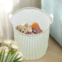 Clothes Storage Basket Toy Storage Foldable Waterproof - Green - View 5