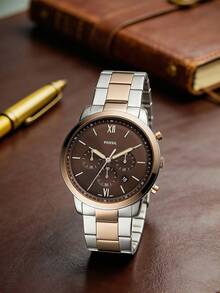 Fossil 石英男士腕錶，優雅商務休閒日常款，多款型號可選 - 手錶 - 查看 16