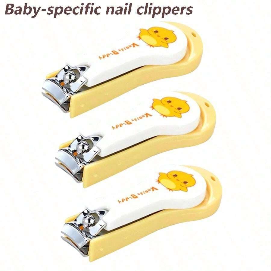 1pc Chick Pattern Baby Nail Clipper, Stainless Steel Material, Durable ...