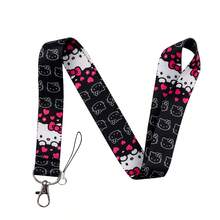 SANRIO 2D 1pc Hello Kitty Cute Cartoon Character Badge Lanyard - Detachable Phone Lanyard Keychain, Card Protection Accessory, Suitable For Stylish Key Rings - Ideal For Office, Or Travel Use, Suitable For Hello Kitty Lovers, Great Gift For Family And Friends - A - View 14