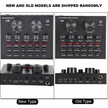 Live Streaming Sound Card With Audio Interface, DJ Mixing Effects, Voice Changer, Suitable For Live Streaming, Podcasting, Gaming - Recording Studio Equipment - 1-multi-color - View 3