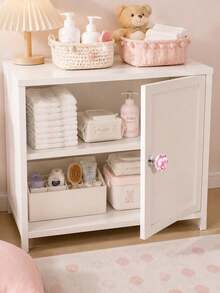 1/2/4/8pcs Pink Crystal Drawer Pulls, Diamond Style Cabinet Handles With Screws, Nursery Dresser Furniture Decor Accessories - Multicolor - View 6
