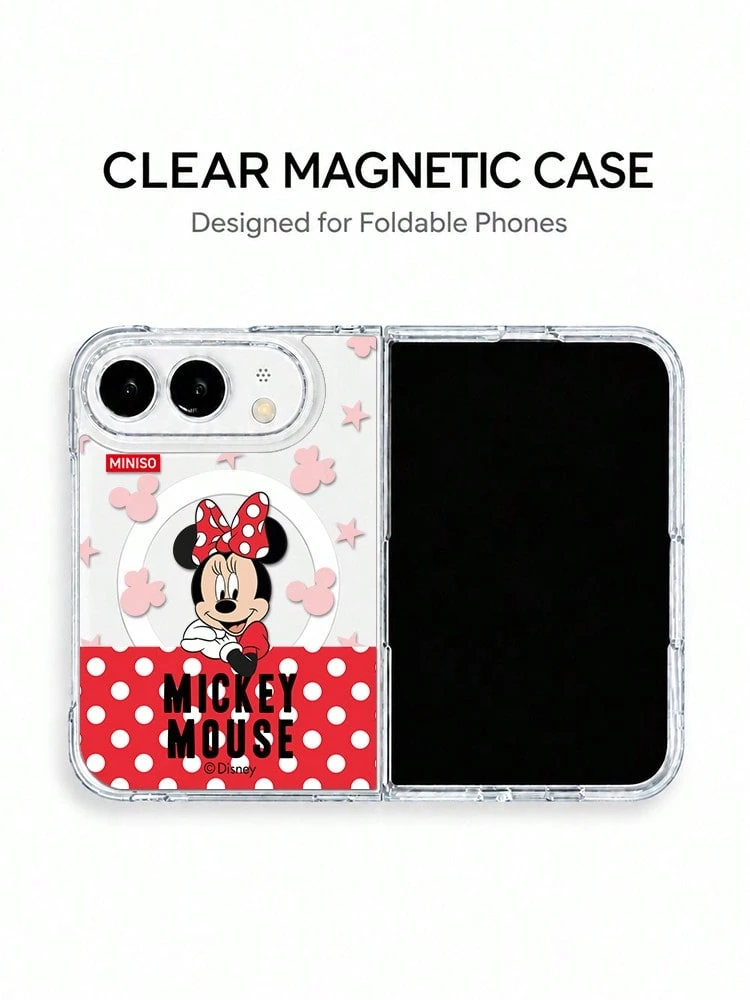 Miniso Phone Case, Cartoon Graffiti Painted Pattern, Disney Mickey ...