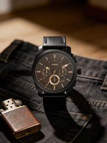 Fossil Analog Quartz Wrist Watch, Casual Business Daily Dress Watch For Men, Multiple Model Options - WATCH - View 5