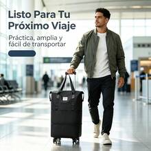 Travel Duffel Bags - Pink - View 7