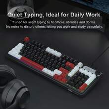 MageGee GK960 Wired Membrane Keyboard And Mouse Combo, RGB Backlit 95% Layout 98 Keys Keyboard With Volume Knob,19‑Key Rollover, Silent Typing + 6‑Level DPI 7‑Color Backlight Gaming Mouse For PC Laptop Office Home Gaming - View 7