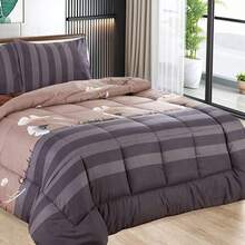 Casaisla Home Collection Comforter Sets - Chocolate Brown - View 6