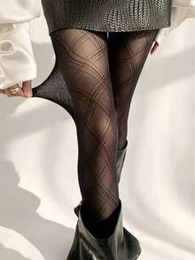 1/2pcs Sexy Women's Black Sheer Jumpsuit, Suitable For Holiday Parties - Multicolor - View 3