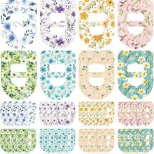 1 Set - 2/8/16 Pieces Adhesive Patches For Omnipod 5 CGM, Floral Waterproof Sweat-Resistant Adhesive Tape Stickers, Diabetes Sensor Protective Covers, Flexible Breathable Pre-Cut Patches - View 10