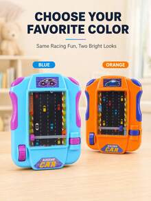 Pocket Racing Game Toy, Adventure Obstacle Avoidance Racing Simulation Driving Game, Children's Educational Tabletop Game Toy, Suitable For Boys And Girls Birthday And Christmas Gifts, Boys Garden Toy, Boys Toy Car, Children's Toy - Multicolor - View 3