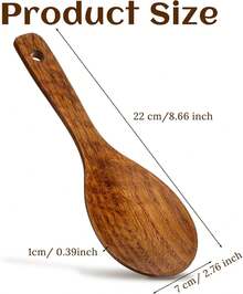 Cuchara para arroz de 22 * 7 cm, especialmente para arrocera, utensilio de cocina para uso doméstico, para porcionar y servir arroz, cuchara para arroz adecuada para arrocera - Ver 3