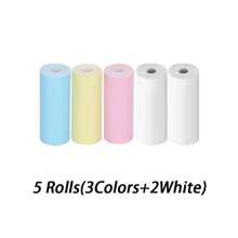 5/10 Rolls 57*25mm Thermal Paper Rolls, BPA‑Free Mini Pocket Printer Refill Paper, Clear Printing For Mistake Notes Memo Photo, Compatible With Paperang Mini Thermal Printer, Back To School School Supplies - 57 X 25 mm - View 8