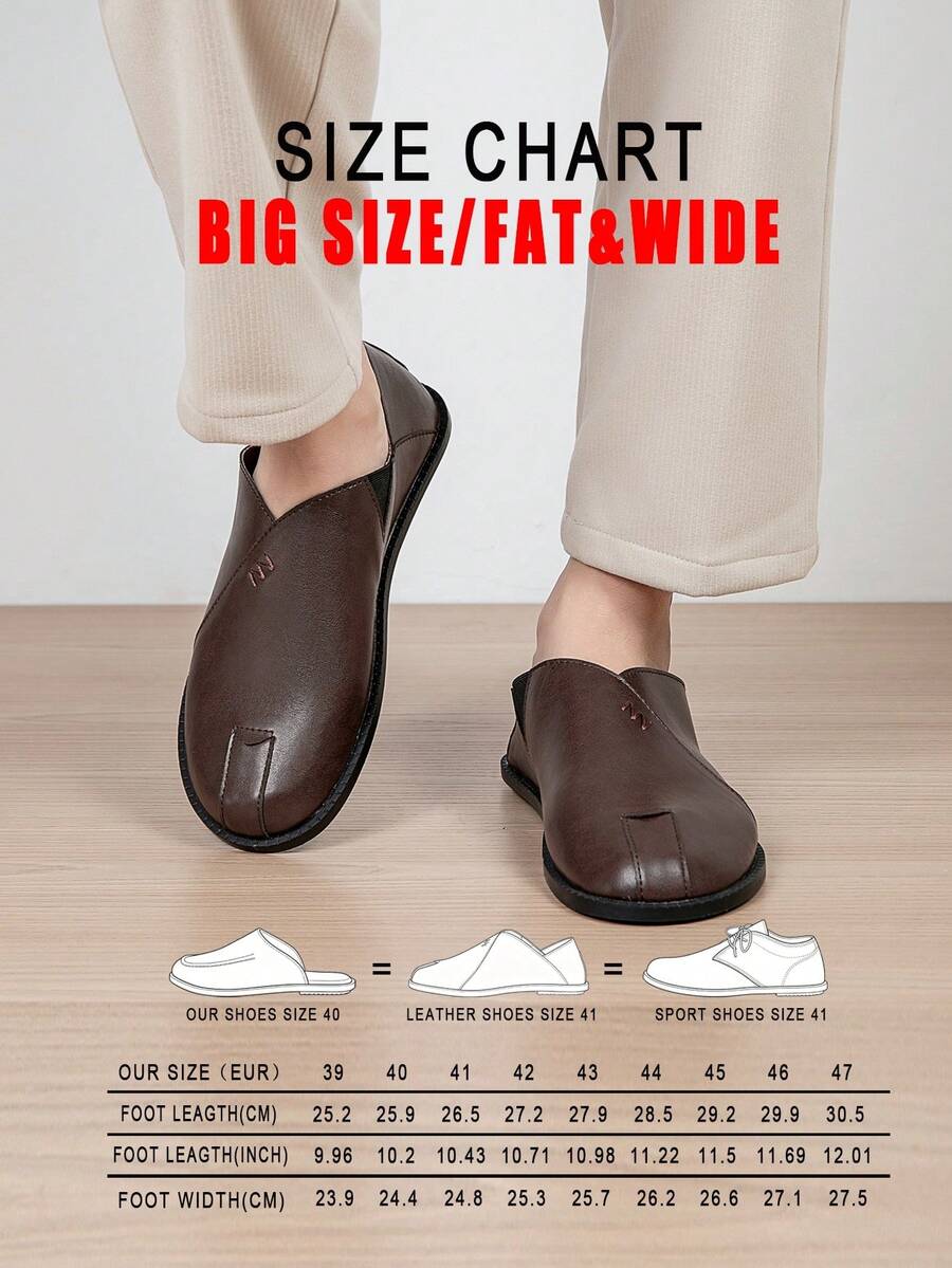 2026 New Soft Leather Breathable Loafers Men's Business Commute Slip-On Shoes Casual Daily Wear