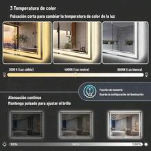 Bathroom Mirrors - Black - View 5