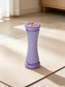 1pc Multicolor TPR Foot Massage Roller, Curved Design With Raised Textured Beads, Deep Tissue Soreness Relief Massager, Suitable For Arch, Heel And Calf, Portable Muscle Relaxation Tool, Ideal For Home Gym Daily Fitness - Multicolor - View 5