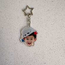 CORTI/S Men's Group Star Buckle Keychain KEONHO JUHOON JAMES Childhood Cute Pendant Backpack Accessory Fan Support Essential Birthday Gift For Best Friend - Multicolor - View 9