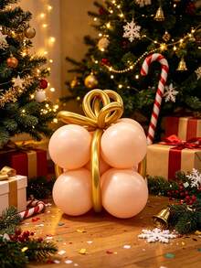 Set Kotak Hadiah Balon Natal 40/55pcs, Termasuk Balon Lateks Aneka Warna dan Balon Ajaib, Dekorasi DIY, Pajangan Pohon Natal, Pesta Liburan, Malam Tahun Baru, Pesta Natal di Rumah - Beraneka warna - View 6