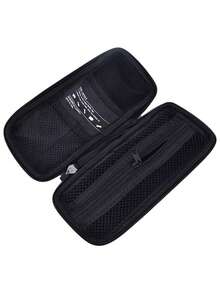 1pc Mountain Bike Water Bottle Cage Zipper Hard Shell Bag Tool Can Large Portable Storage Box Tool Box - Black - View 6