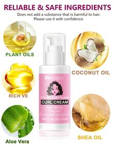 100ml Curl Cream+250ml Curl Care Shampoo - Curl Mousse+Shampoo - View 5
