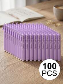 Customizable Retractable Erasers, Personalized Pencil Rubber Erasers For Drawing, Student Stationery Back To School Gift, Multi-Functional Art Erasers For Office School Students Classroom Rewards - Purple - View 32