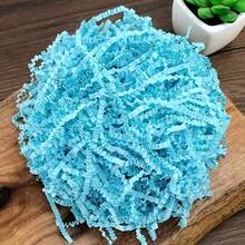 40g Holiday Gift Decoration Raffia Grass, Folded Paper Shreds Kit, Suitable For Gift Boxes, Baskets And Craft Decorations - White Arts And Crafts Supplies, Sewing Supplies, Christmas Must-Have Packaging - Multicolor - View 8