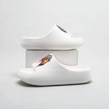 Game Console Print Kids Foam Slippers, EVA High Elastic Thick Sole Anti-Slip, Medium To Large Boys Home Bathroom Outdoor Casual Slides - White - View 10