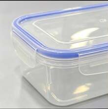 Set Of 3 Airtight, Spill-Proof Food Containers - Rectangular - View 2