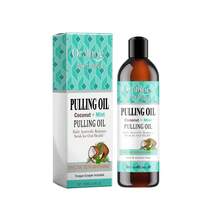 Oralhoe Enjuague bucal de coco y menta, blanqueamiento dental, aliento fresco, limpieza de olores bucales y cuidado de las encías - Líquido - Ver 5