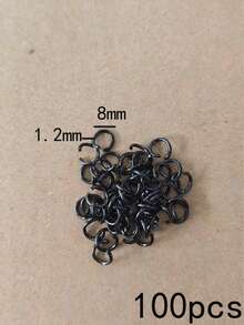 100Pcs 304 Stainless Steel Open Jump Rings, Multi‑Color Connector Rings, Charms For Jewelry Making, DIY Necklace Bracelet Earring Making Supplies - Open Ring - View 21