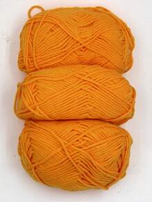 3pcs/(140-150g) 5-Ply Mixed Color Yarn, Approx. 50g/Pc, Suitable For Spring/Summer Soft Yarn, Medium Thickness Yarn - Perfect For Hand Knitting, DIY Crafts, Knitting And Crochet, Soft And Versatile - Multicolor - View 75