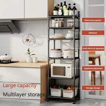 Storage Islands & Carts - 6-tier Metal Storage Shelf - View 3