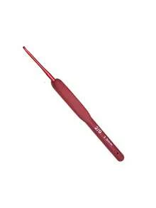 9pcs Crochet Hook Set, Red Soft Handle, Bright Colors, Suitable For Beginners And Professional Knitters, Perfect For DIY Crafts, Durable Yarn Knitting Needles, Gift For Mother Or Wife - Multi-color - View 12