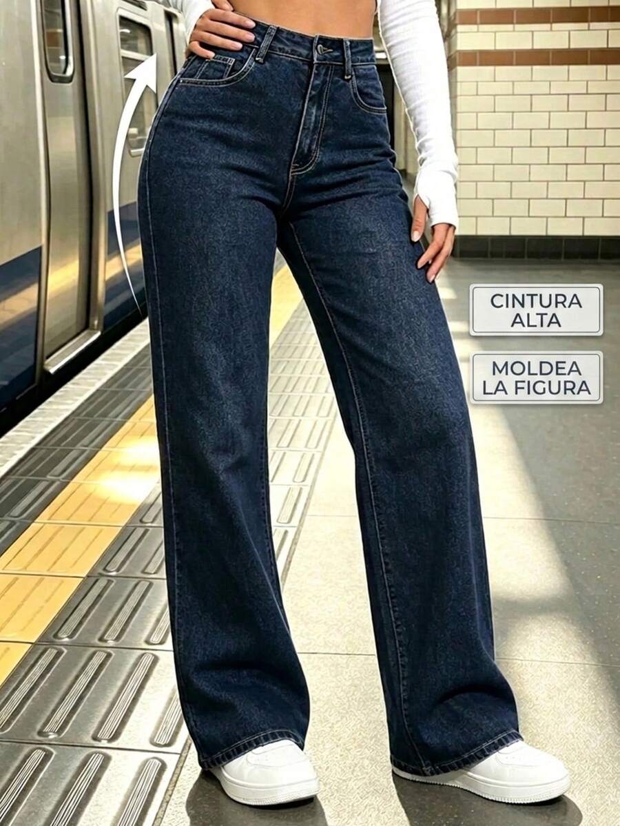 Women Jeans - Blue - View 1