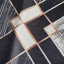 [Perfect Geometric Table Runner] Elegant Black And White Geometric Table Runner - Abstract Diamond Pattern, Bohemian Style, Suitable For Kitchen, Dining Room, Outdoor Garden Party - Polyester Fiber Hard Fabric, Rectangular, Perfect For Christmas Decoration, Best For Christmas - Black and White - View 6