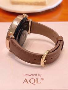 18mm 20mm 22mm 極簡主義高級皮革手錶錶帶，適用於 Galaxy Watch 6 5 4 40mm 44mm、Galaxy Watch 5 Pro、Galaxy Active 2、Watch 6 4 以及 Watch GT6/GT5/GT4/GT3/GT2 Pro，舒適女款 - 22mm - 查看 10
