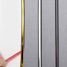 Flexible Self-Adhesive Decorative Strip, Peel And Stick Metal Mirror Frame, PVC Metal Decorative Strip, Suitable For Walls, Cars, Mirrors, Doors, Wardrobes, Home Decor - Multicolor - View 6