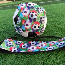 Football Juggling Bag, Football Kicking Training Auxiliary Net Bag, Portable Football Practice Training Device, Outdoor Football Training Rebound Control Training Bag, Football Training Equipment - Black - View 8