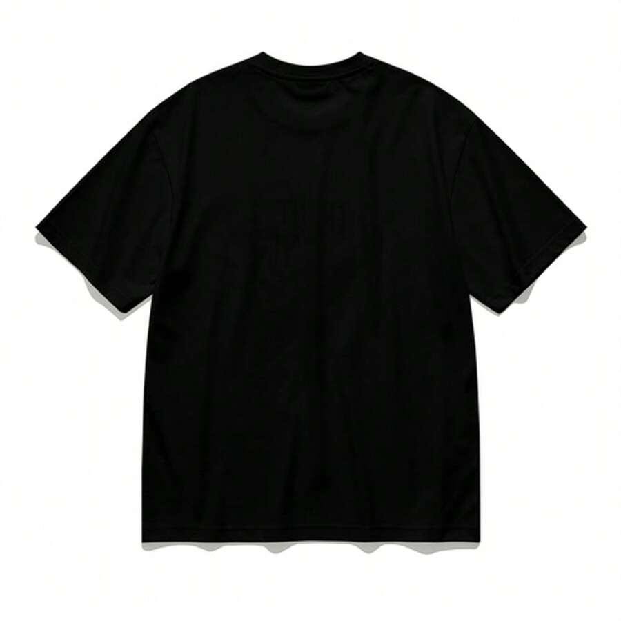 Mens Graphic T-Shirts Cool Nature Design Tees Short Sleeve S-4XL - Black - View 1