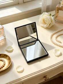 Givenchy Portable Fold‑Able Phone Grip Holder With Mirror Function Stable Anti‑Drop Phone Bracket Compact Makeup Mirror For Quick Touch‑Up Daily Travel Women Holiday Gift - Black - View 6