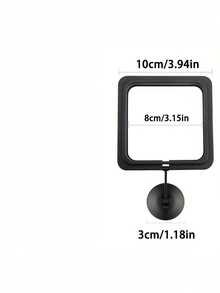 Floating Fish Tank Feeding Ring With Suction Cup, Square And Round Fish Tank Feeder, Anti-Dispersion Feeding Tool, Suitable For Goldfish And Turtles - Multicolor - View 11