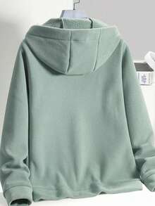 2026 New Thickened Fleece Jacket For Women, Suitable For Spring, Autumn And Winter, Hot-Selling Women's Fleece Coat - Black - View 2