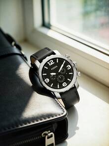 Fossil Analog Chronograph Quartz Wrist Watch, Casual Business Daily Dress Watch For Men, Multiple Model Options - WATCH - View 5